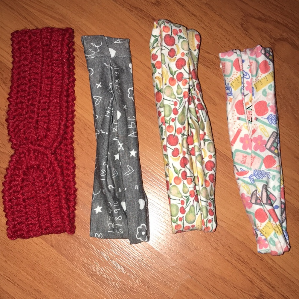 Set of Colorful Kids Headbands